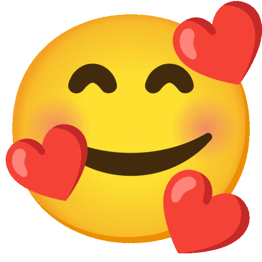 🥰 Smiling Face with 3 Hearts Emoji animation