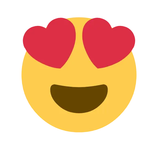 Heart Eyes emoji